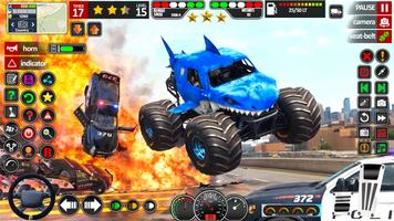 Jogo Derby Monster Truck 4x4 imagem de tela 1