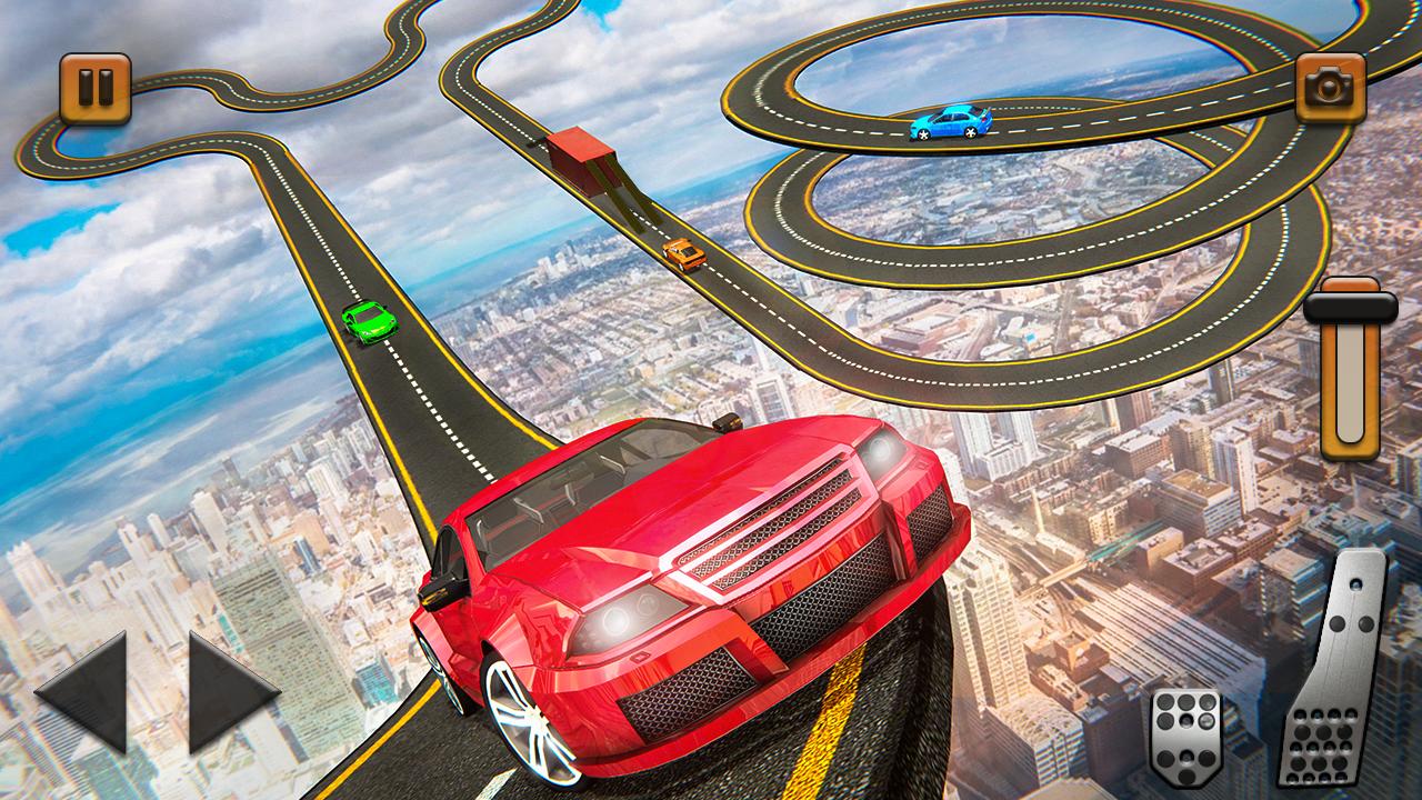 Игры про путешествия на машине на пк. Stunt car игра. Гонки с трюками на машинах. Трюки на машине игра на андроид. Track игра.