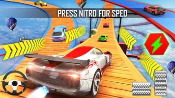 पागल कार स्टंट रेस कार का खेल स्क्रीनशॉट 2