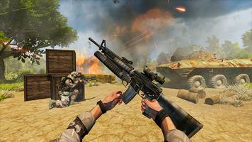 War Commando 3D Shooting Game Affiche
