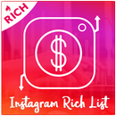 Stars Rich List for instagram APK