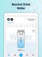 Drinkwater- water reminder app स्क्रीनशॉट 1
