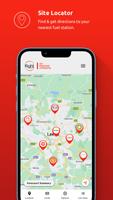 Right Fuel Card - Site Locator Plakat