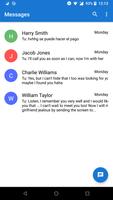 Fake Text Message Poster