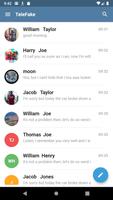 App Fake Chat Free 2020 Cartaz