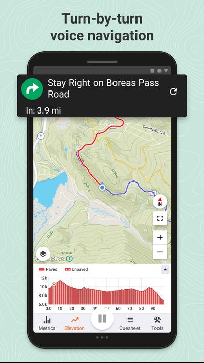 Ride with GPS screenshot 1