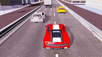 پوستر Highway car driving game racer