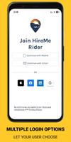 HireMe - Book a Taxi/Cab plakat