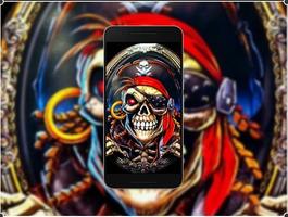 Skull Pirates Wallpaper HD Screenshot 3