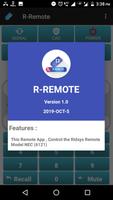 برنامه‌نما R-Remote عکس از صفحه