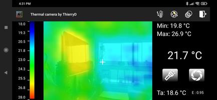 Thermal camera imagem de tela 1