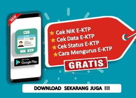 Cara Cek NIK KTP Poster