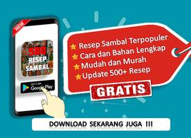 500 Resep Sambal Affiche