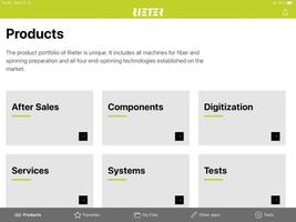 Rieter Sales App скриншот 3
