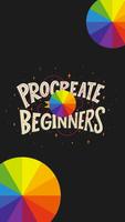 Procreate basic beginner guide Plakat