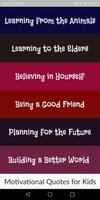 Motivational Quotes for Kids Affiche