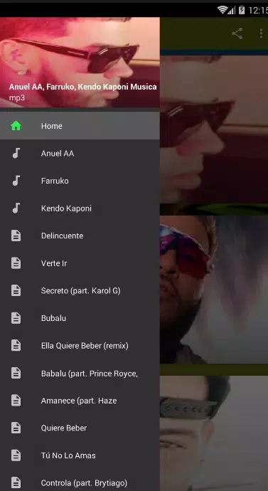 Descarga de APK de Farruko, Anuel AA, Kendo Kaponi - Delincuente para  Android