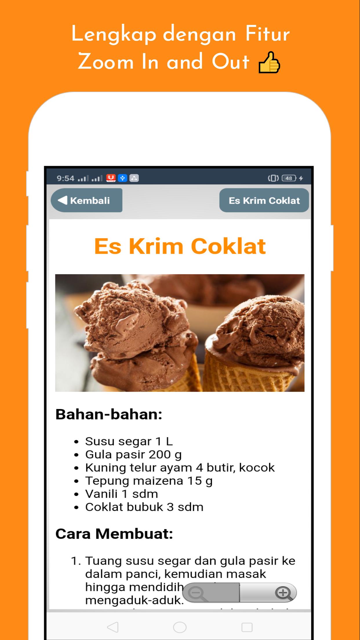 Android Icin Kumpulan Resep Es Krim Lengkap Lembut Enak Apk Yi Indir