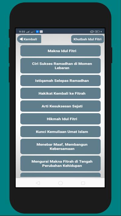 Materi Khutbah Idul Fitri dan Idul Adha 2021 for Android ...