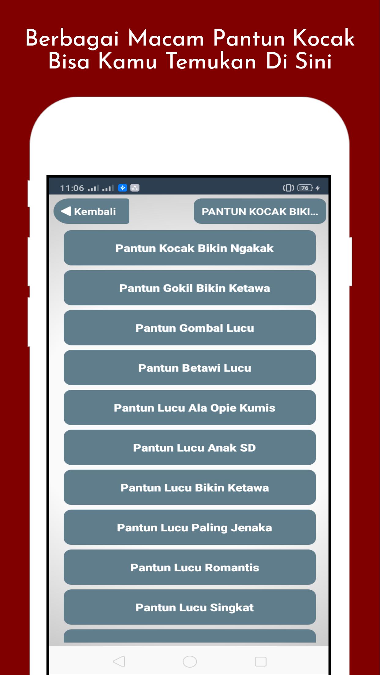 Pantun Humor Lucu Bikin Sakit Perut For Android Apk Download