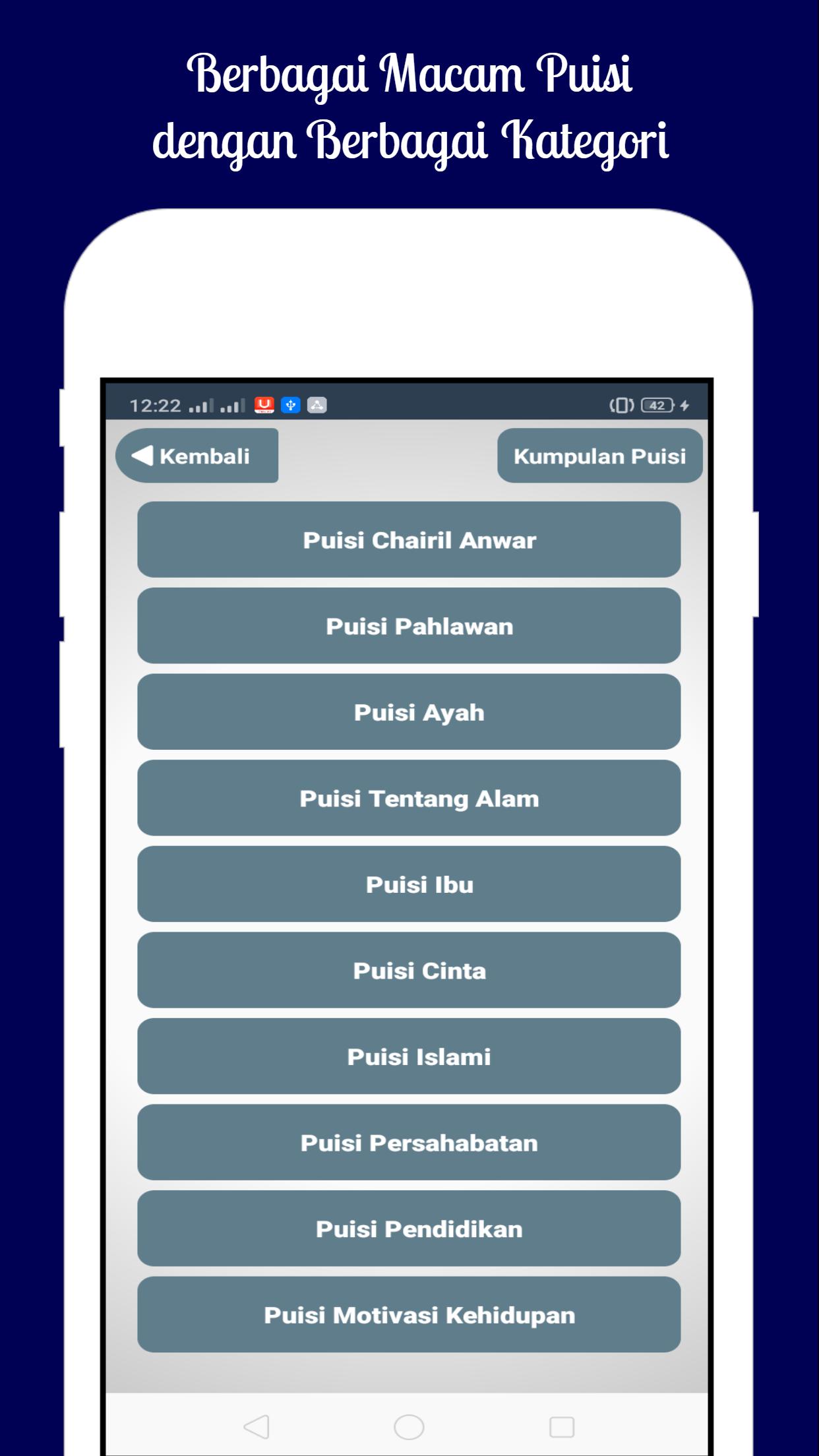 Free Gambar Kumpulan Puisi Lengkap Terbaik For Android Apk Download Terupdate oleh Cikimm.com