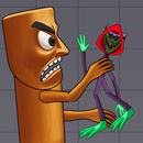 Blue Monster: Ragdoll Battle APK