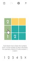 Number Blocks Puzzles Poster