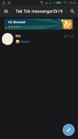 1 Schermata Tek Tok messenger-2k19