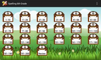 FREE Spelling 6th Grade Cartaz