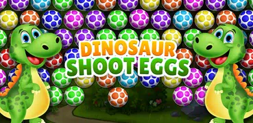 Schießen Sie Dinosaurier-Eier