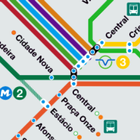 Metrô Rio de Janeiro 2023 ícone