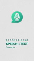 Speech To Text Converter - Voice Typing Notepad Affiche