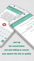 Speech To Text Converter - Voice Typing Notepad capture d'écran 2
