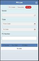 PO Creation Ekran Görüntüsü 1