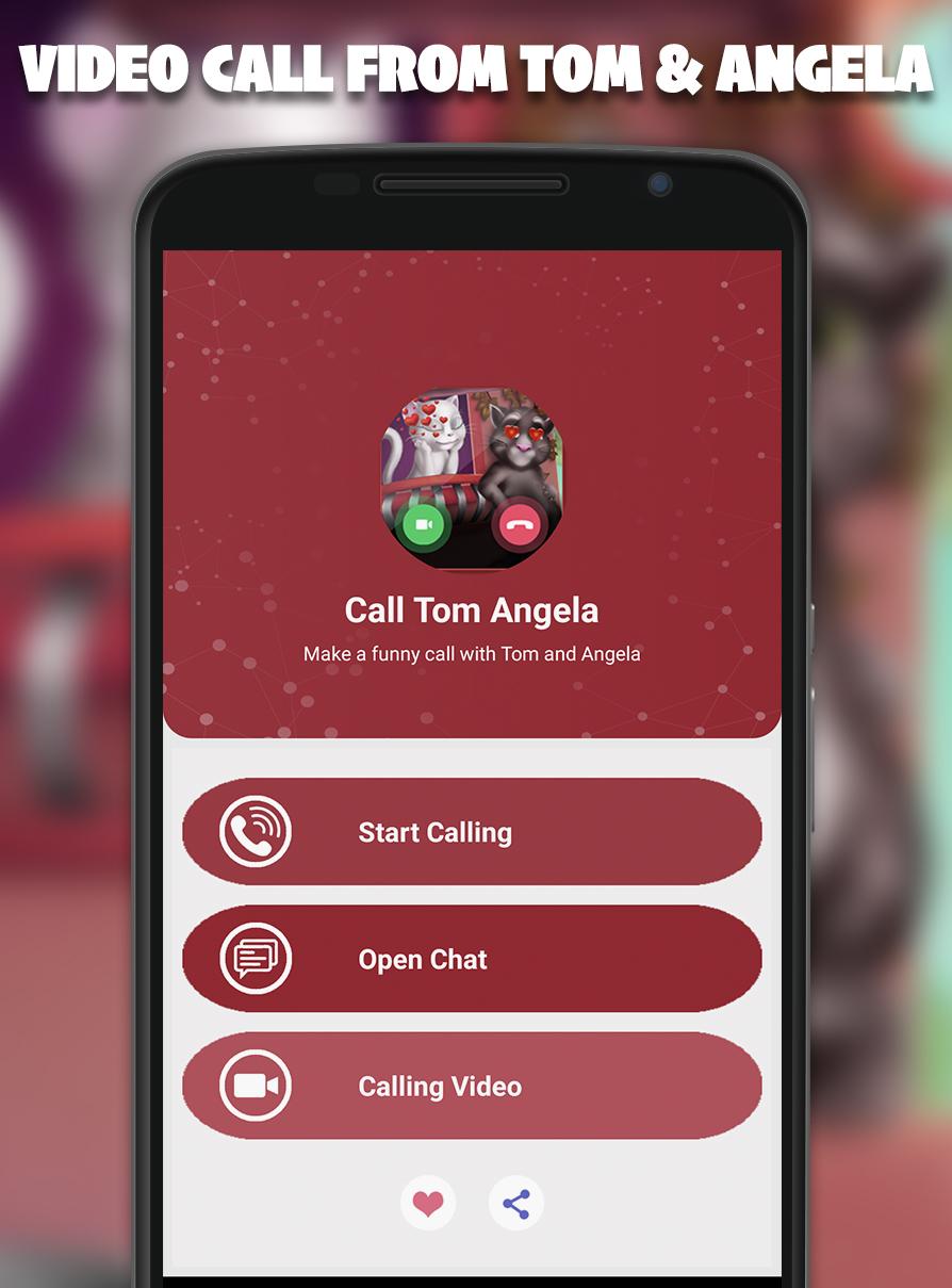 Video call From Tom & Angela cat lovely APK pour Android Télécharger Video call From Tom & Angela cat lovely APK pour Android Télécharger