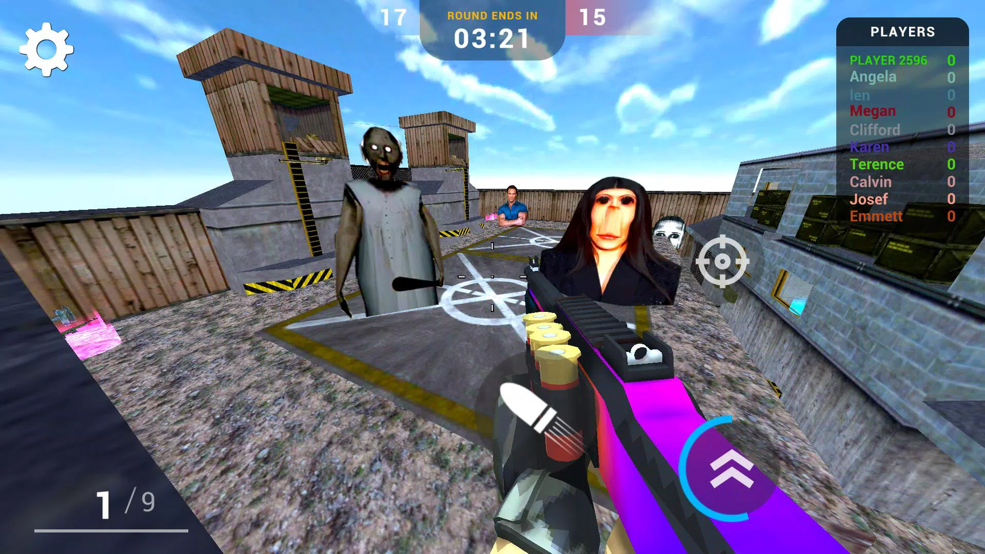 Download Nextbots In Backrooms: Shooter APK