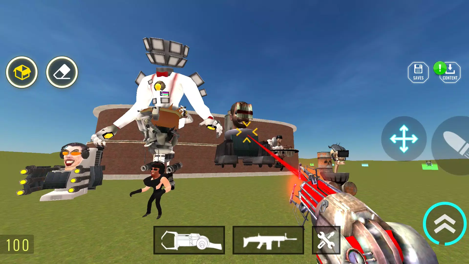 Nextbots In Playground mod