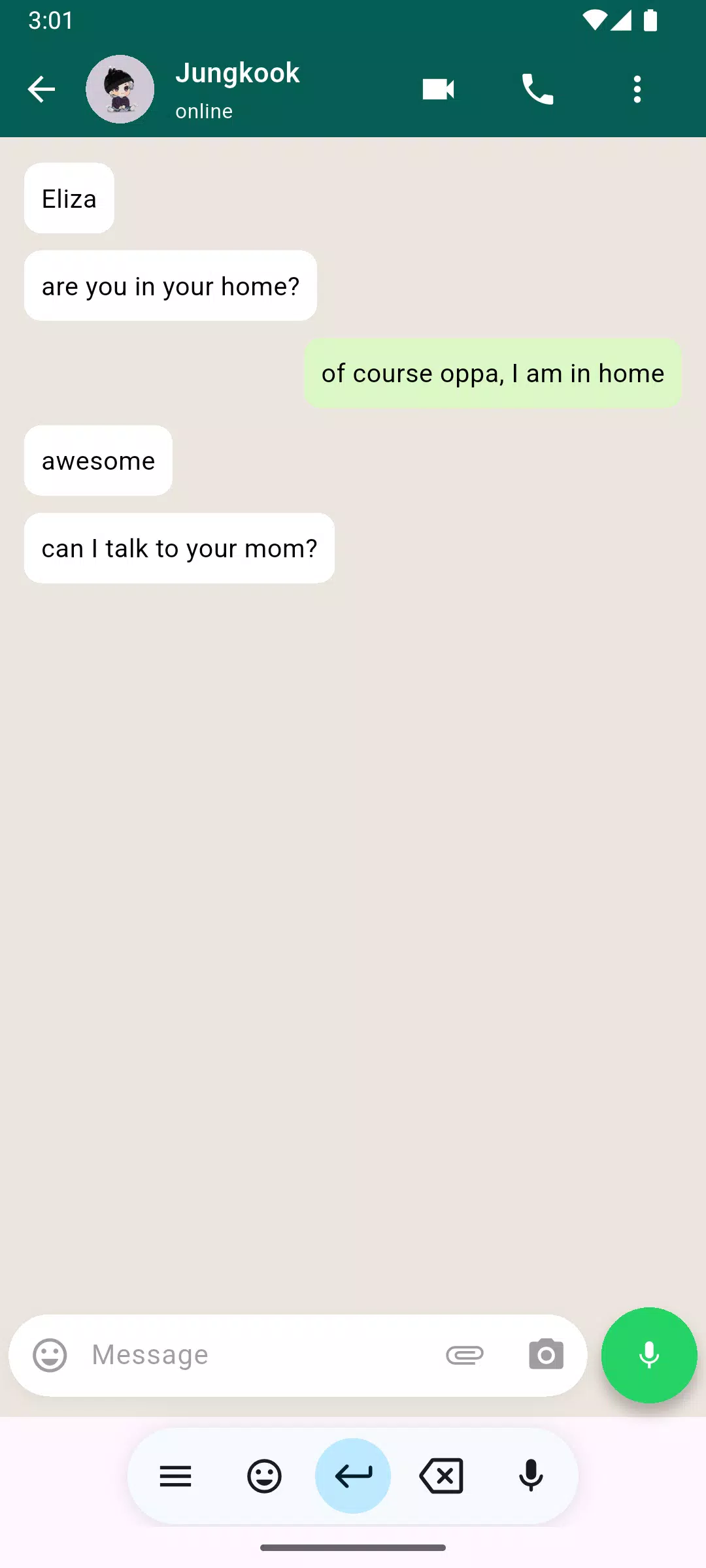 BTS Chat – Born To Shine