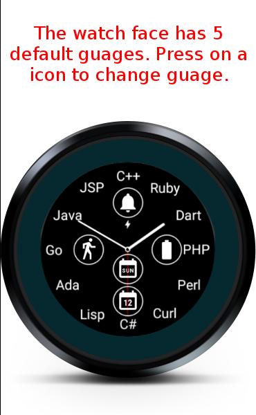 This programme watch. Watch face 2023. Programmers watch.
