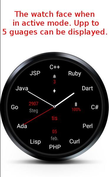 This programme watch. Programmers watch. Pixel watchface.