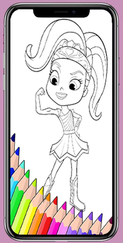 rainbow rangers coloring book for android apk download