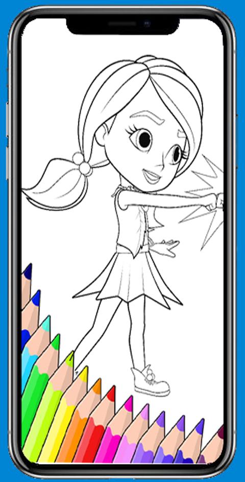 rainbow rangers coloring book for android apk download