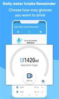 Daily Water Intake Reminder: Water Tracker Affiche