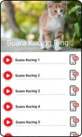 Ringtone Suara Kucing تصوير الشاشة 1