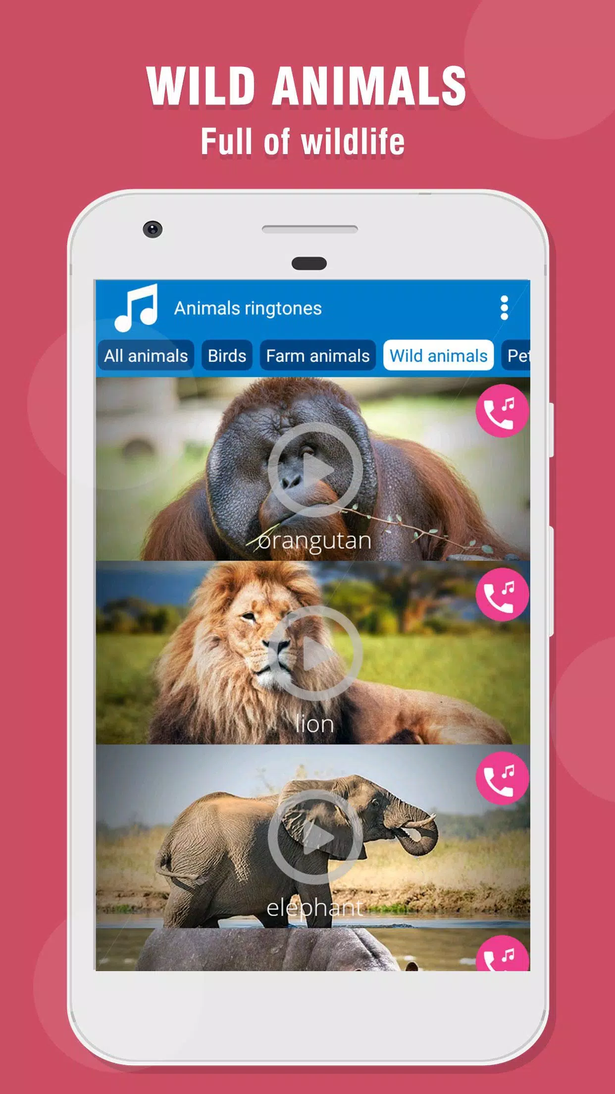 Ringtones - Ringtone download mp3 - Animals APK for Android Download