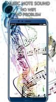 Music Notes App Affiche