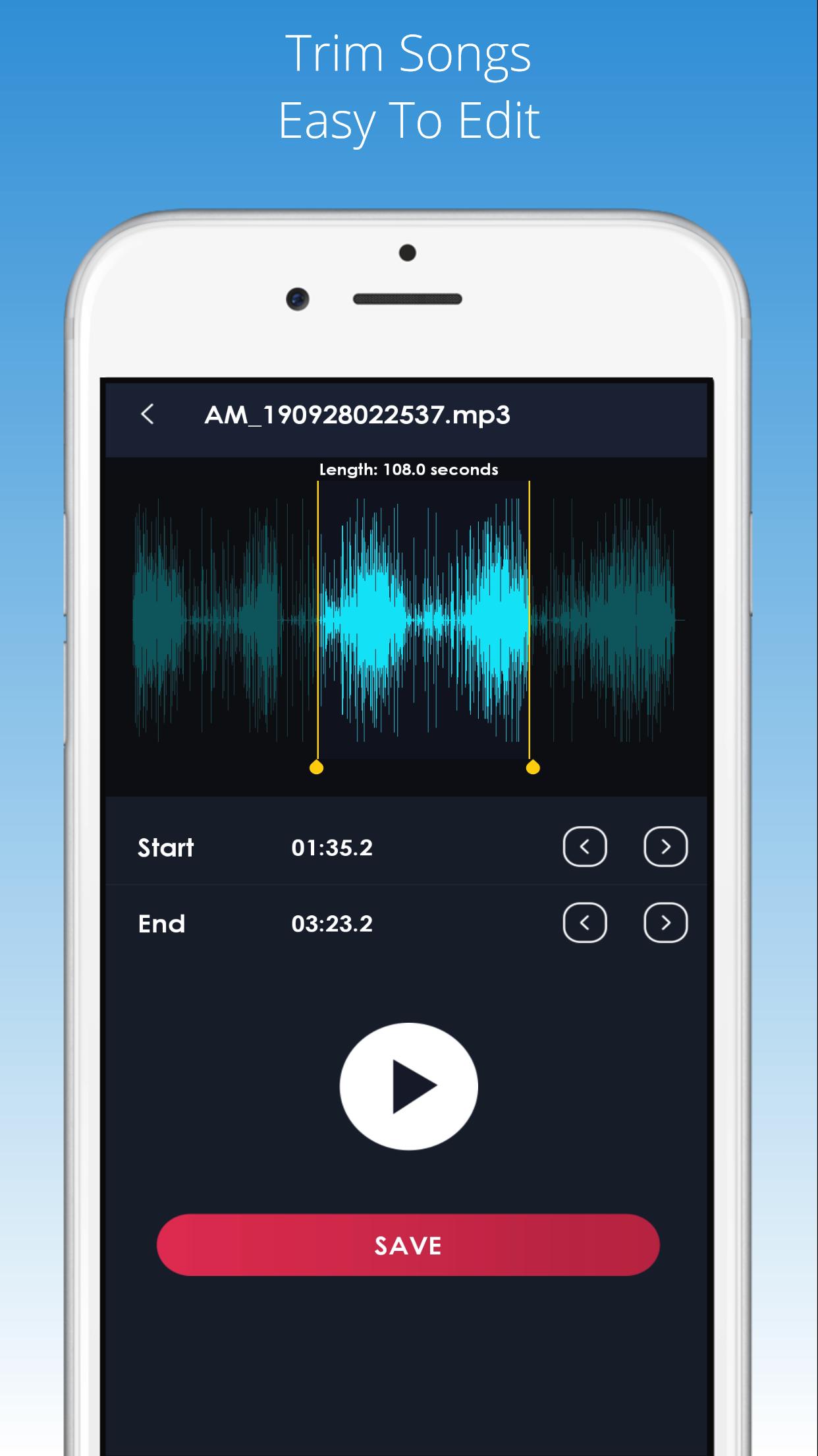 Mp3 cutter – Audio Cutter, Easy Ringtone Maker APK voor Android Download