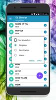 Ed Sheeran Ringtones capture d'écran 1