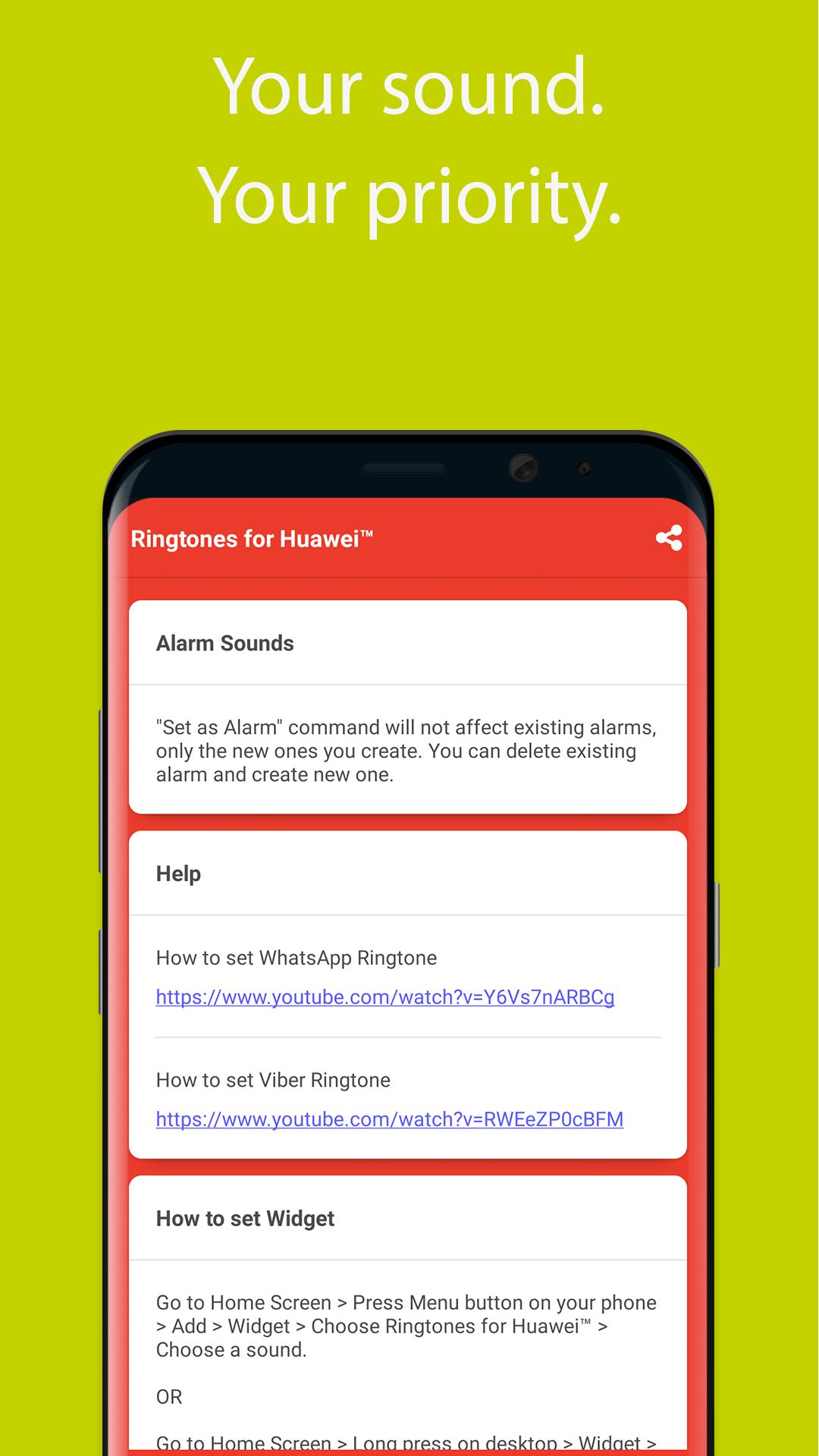 Ringtones for Huawei™ for Android - APK Download