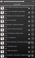 Chris Brown Ringtones Free स्क्रीनशॉट 2